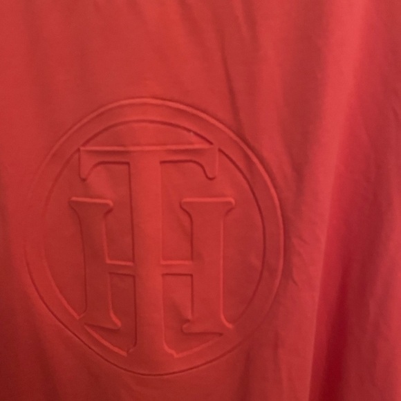 Tommy Hilfiger Colorful Orange (Plus Size 3XL) T-Shirt with iconic TH logo - Picture 1 of 7